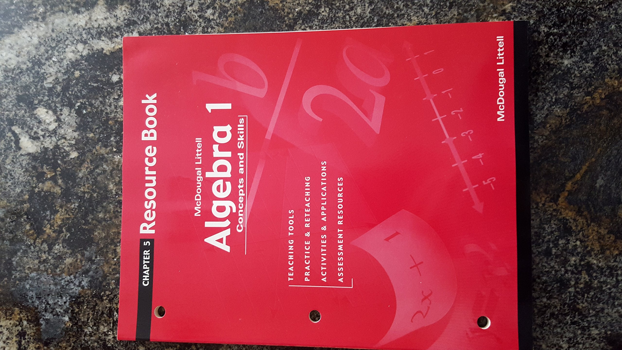 Algebra 1: Concepts and Skills: Resource Book Chapter 5,Used