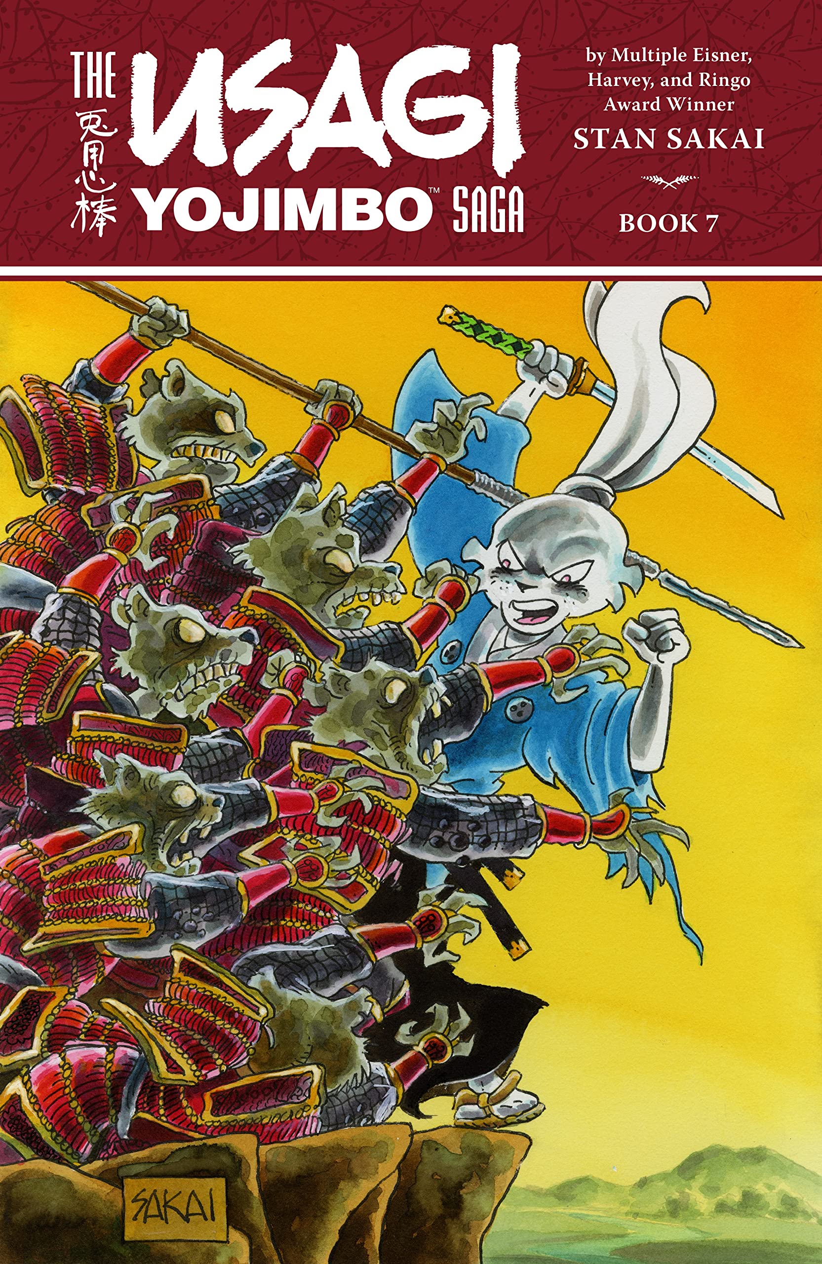 Usagi Yojimbo Saga Volume 7 (Second Edition) (The Usagi Yojimbo Saga),Used