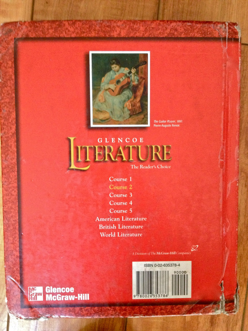 Literature: Course 2: The Reader's Choice,Used