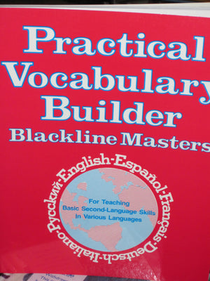 Practical Vocabulary Builder: Blackline Masters (OTHER),New