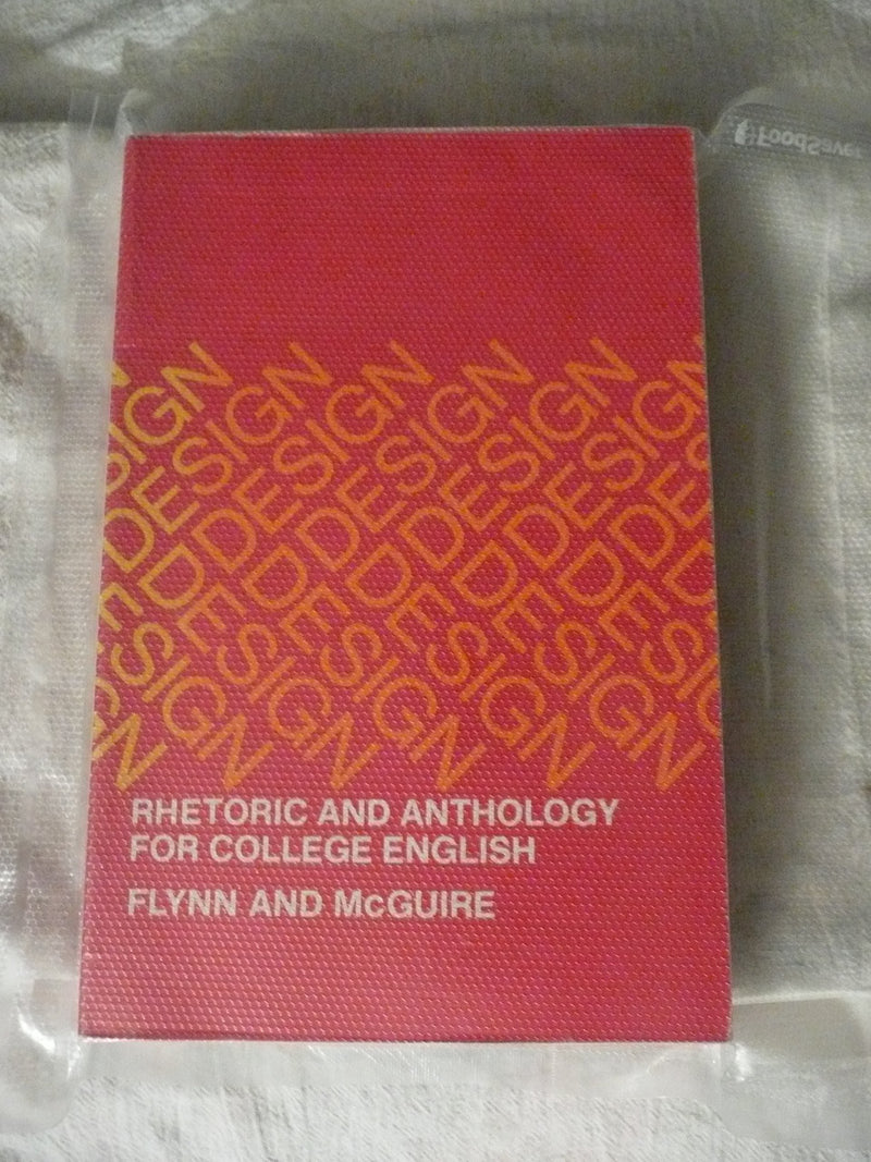 Design; rhetoric and anthology for college English,Used