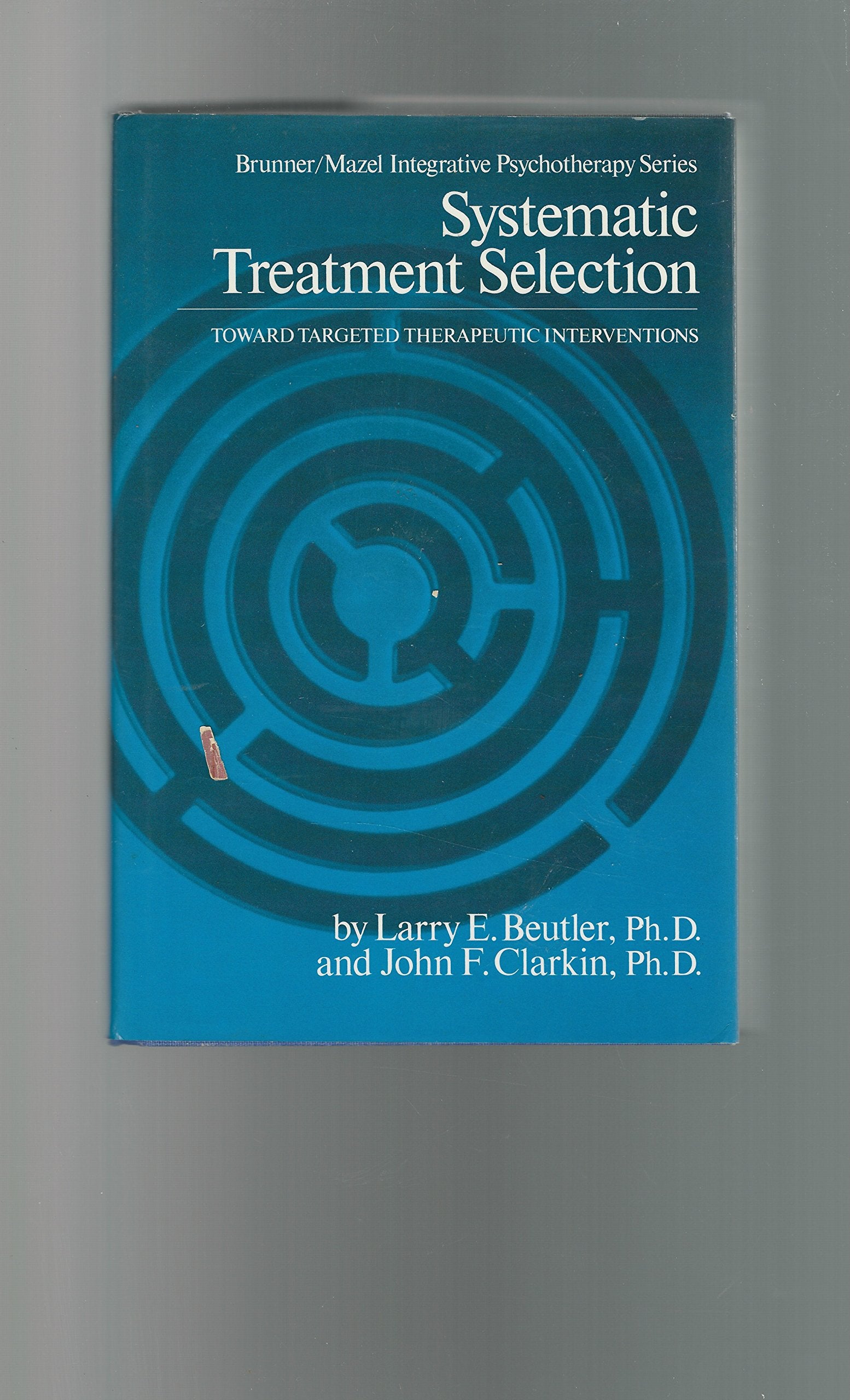 Systematic Treatment Selection: Toward Targeted Therapeutic Interventions (Brunner/Mazel Integrative Psychotherapy Series),Used