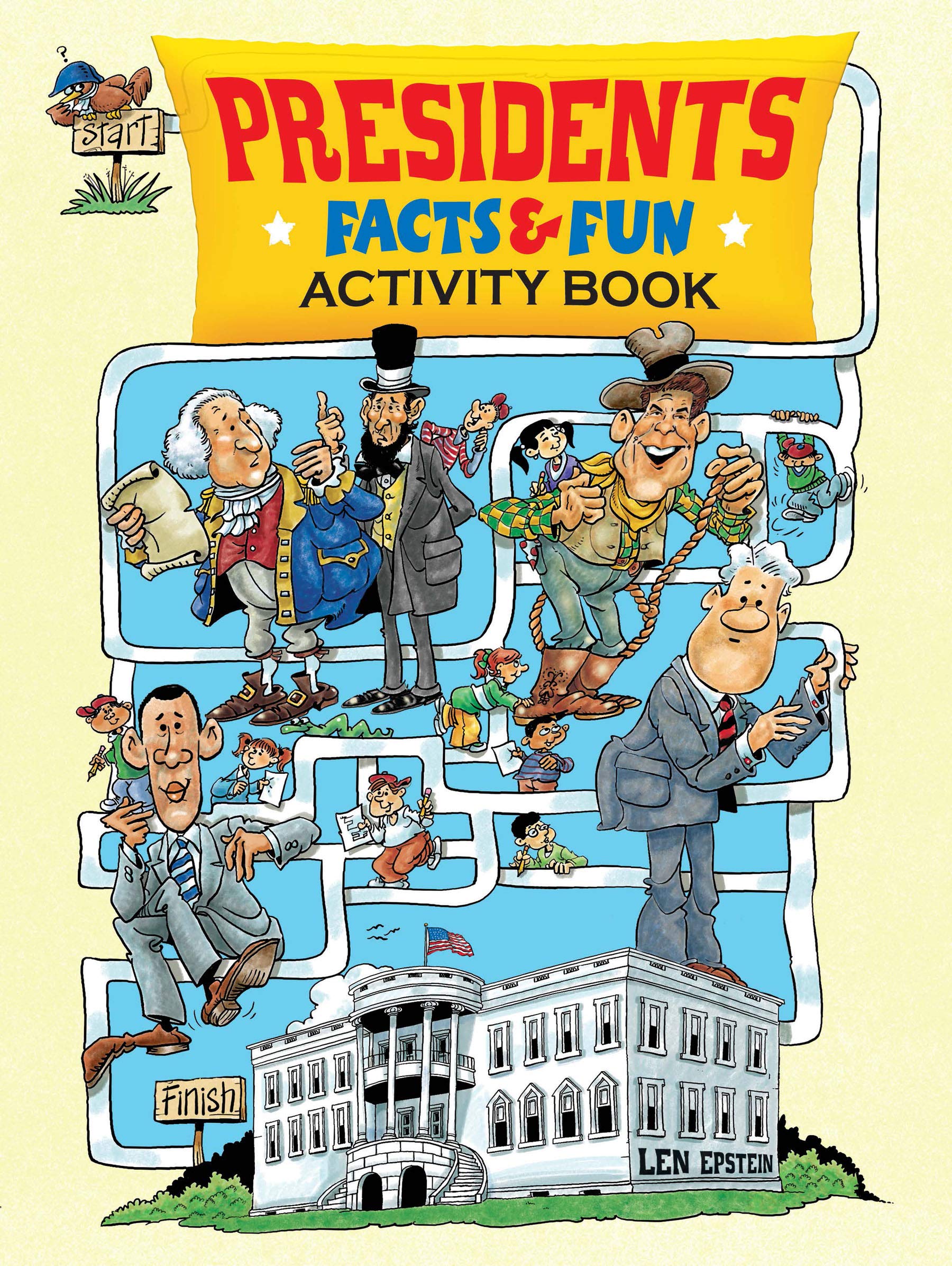 Presidents Facts and Fun Activity Book (Dover Children's Activity Books),Used
