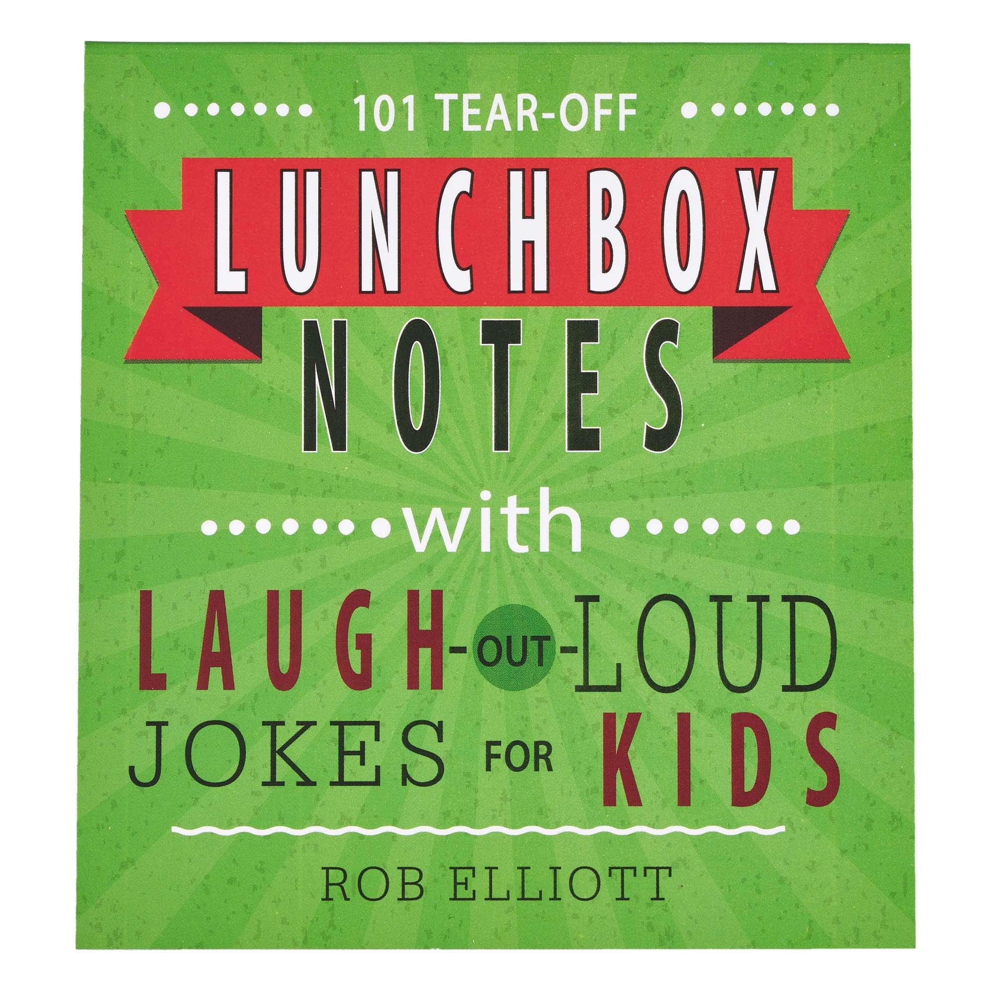 101 TearOff Lunchbox Notes with LaughOutLoud Jokes for Kids, Funny Inspirational Encouragement for Kids, Space to Write Perso