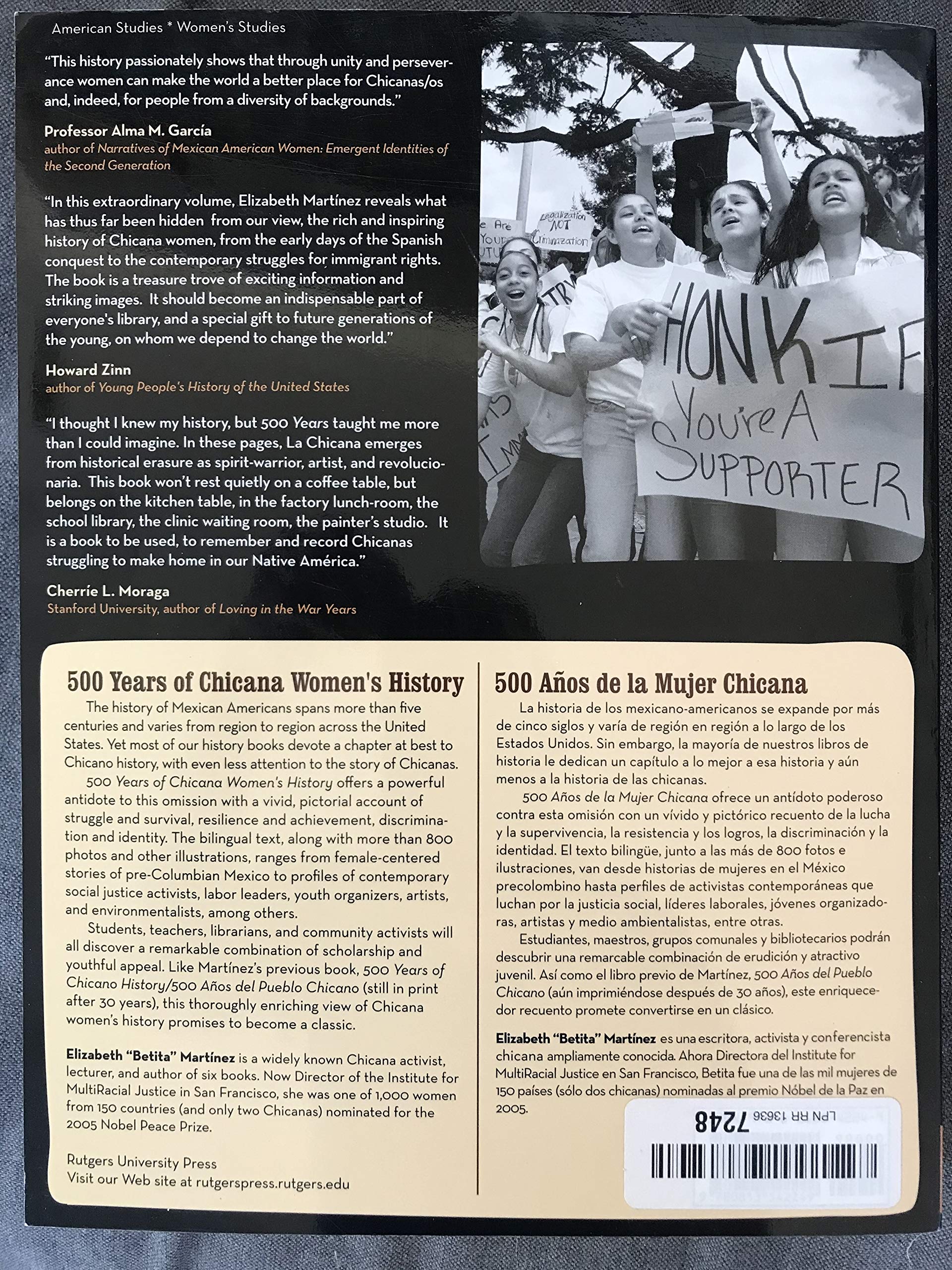 500 Years Of Chicana Women'S History / 500 Aos De La Mujer Chicana: Bilingual Edition