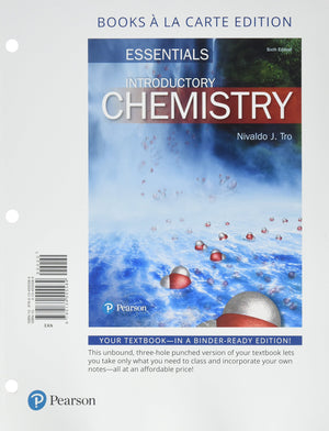 Introductory Chemistry Essentials, Books a la Carte Plus Mastering Chemistry with Pearson eText  Access Card Package (6th Edit,Used