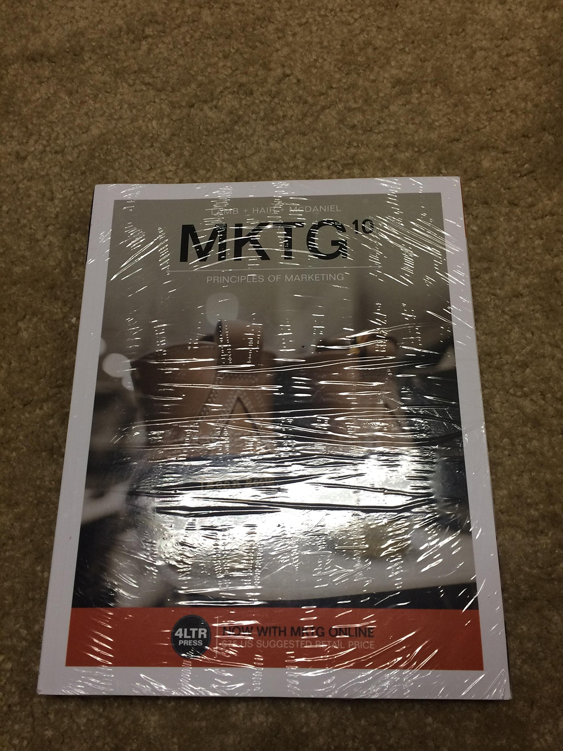 MKTG (with MKTG Online, 1 term (6 months) Printed Access Card) (New, Engaging Titles from 4LTR Press),Used