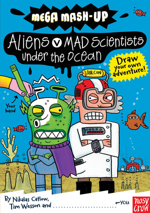 Mega MASHUp: Aliens V Mad Scientists Under the Ocean,Used