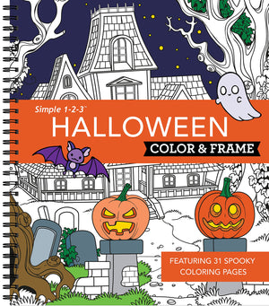 Color & Frame  Halloween (Coloring Book)