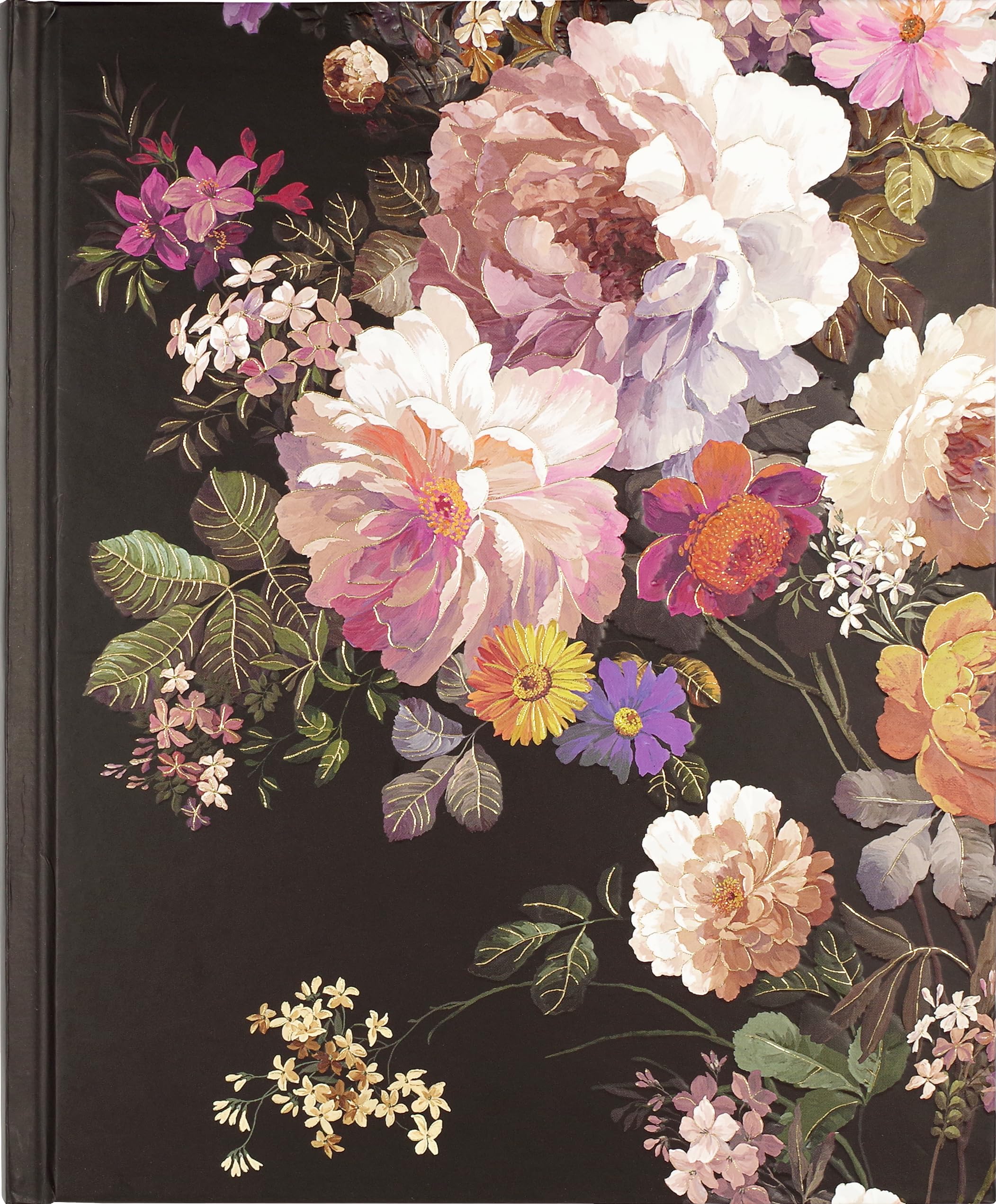 Midnight Floral Journal (Diary, Notebook),Used