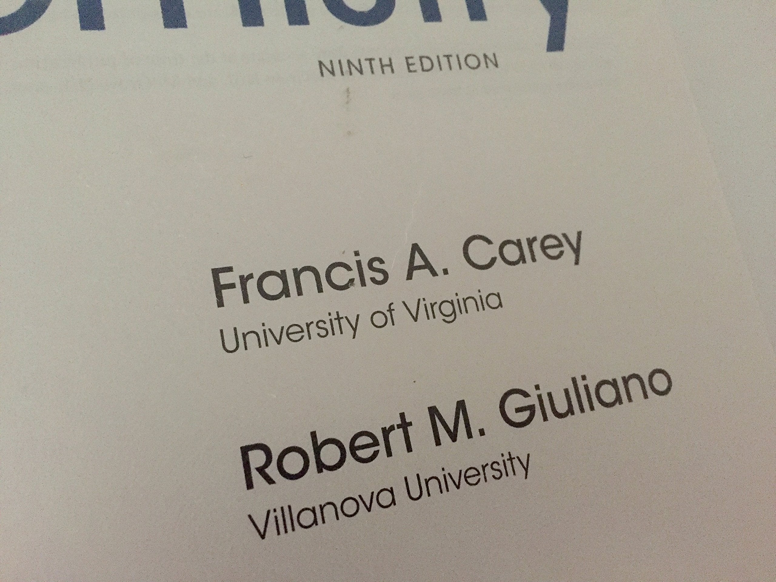 Organic Chemistry, 9th Edition,Used