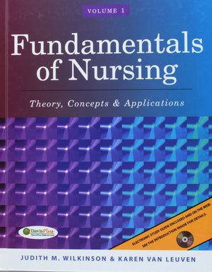 Fundamentals Of Nursing: Volume 1,Used