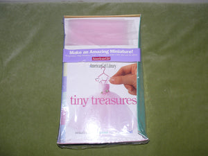 Tiny Treasures: Amazing Miniatures You Can Make! (American Girl Library),Used