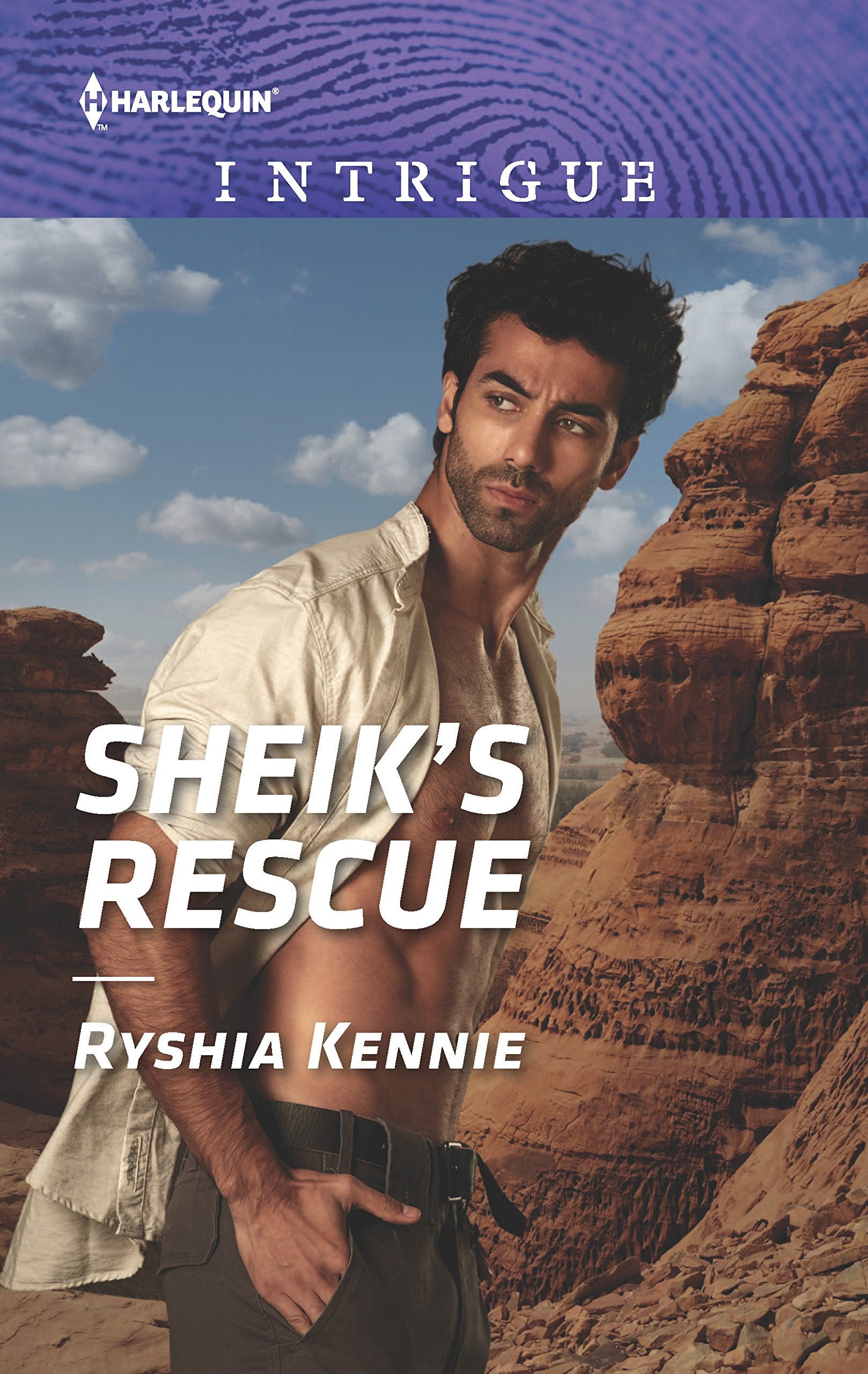 Sheik's Rescue (Desert Justice [Intrigue], 2),Used