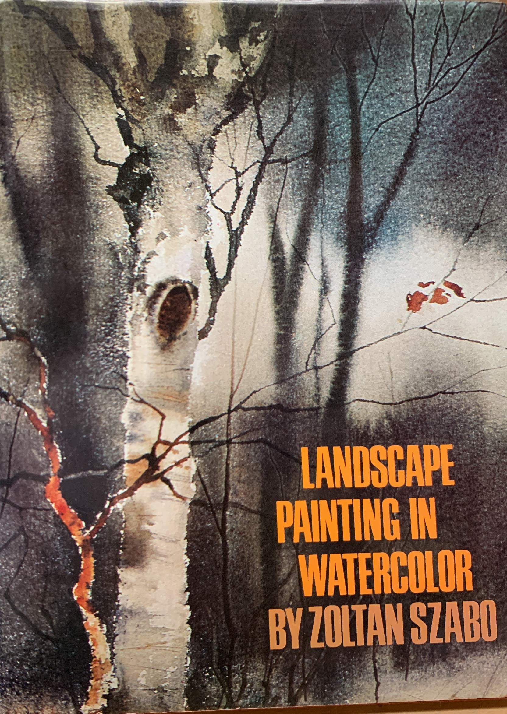 Landscape Painting in Watercolor,Used