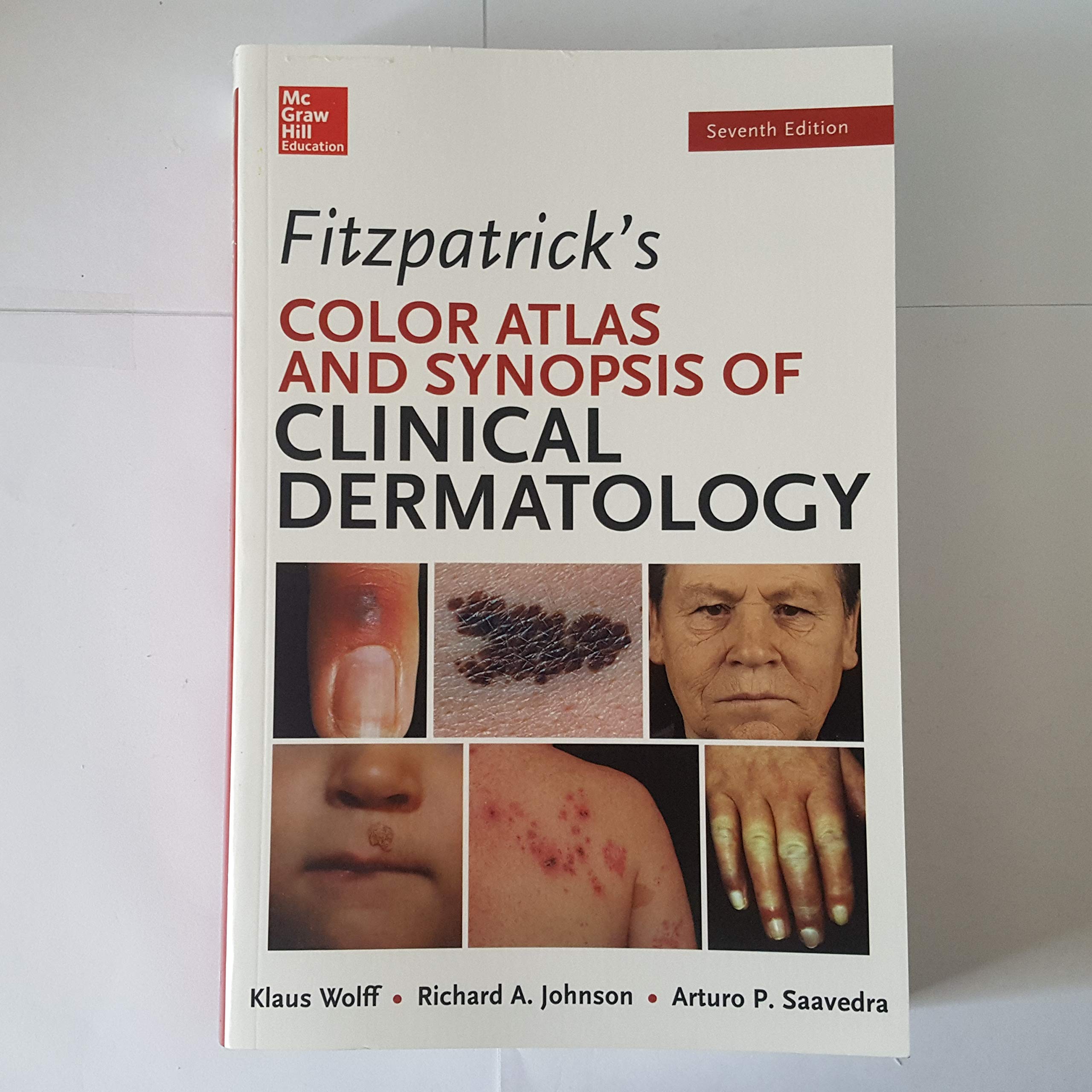 Fitzpatrick's Color Atlas and Synopsis of Clinical Dermatology, Seventh Edition (Color Atlas & Synopsis of Clinical Dermatology ,Used