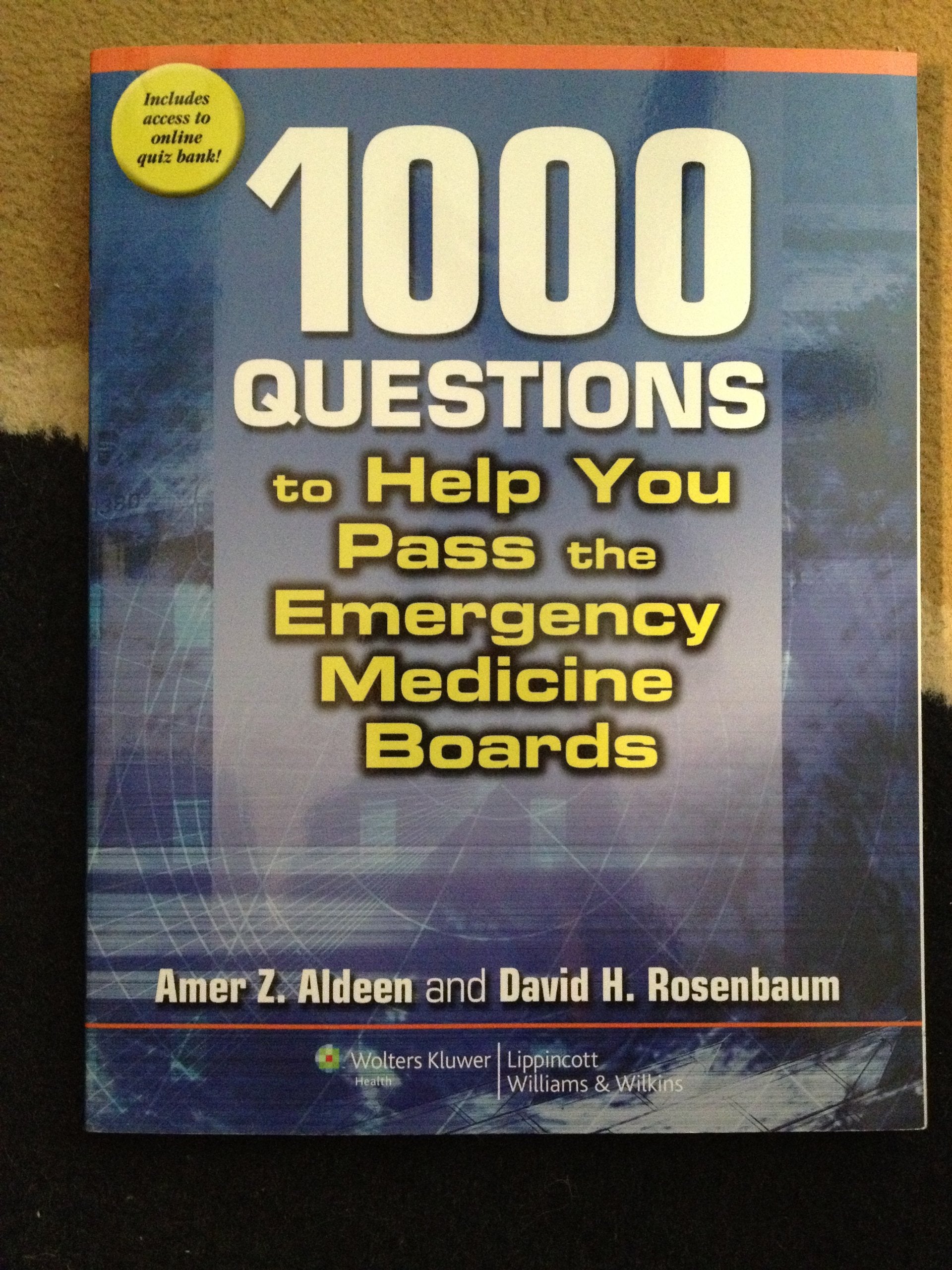 1000 Questions to Help You Pass the Emergency Medicine Boards,Used