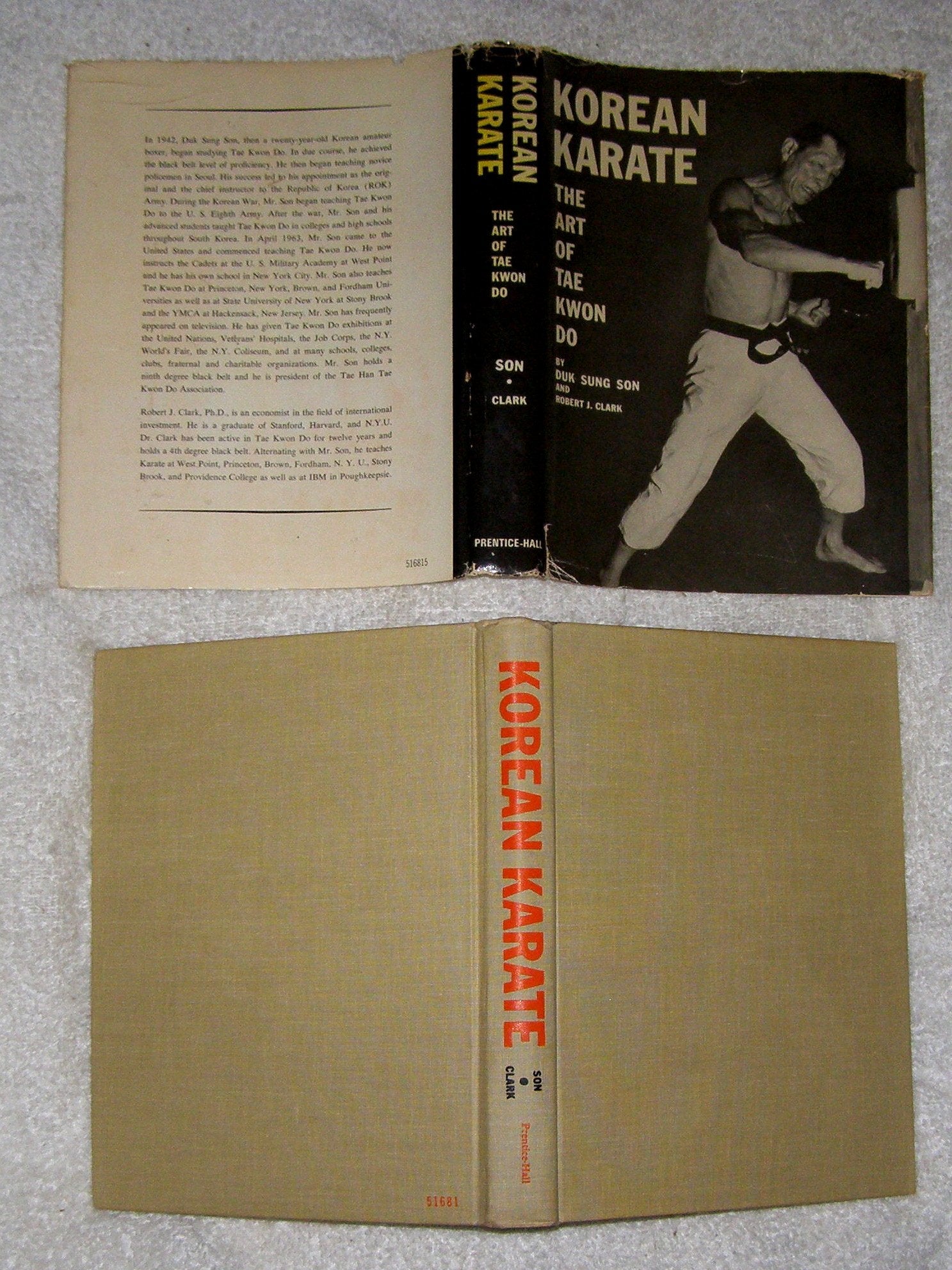 Korean Karate: The Art of Tae Kwon Do,Used