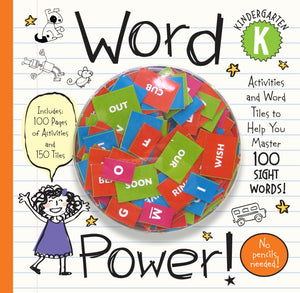 Word Power! Kindergarten: Activities and Word Tiles to Help You Master 100 Sight Words!,Used