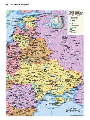MerriamWebsters Notebook Atlas,Used