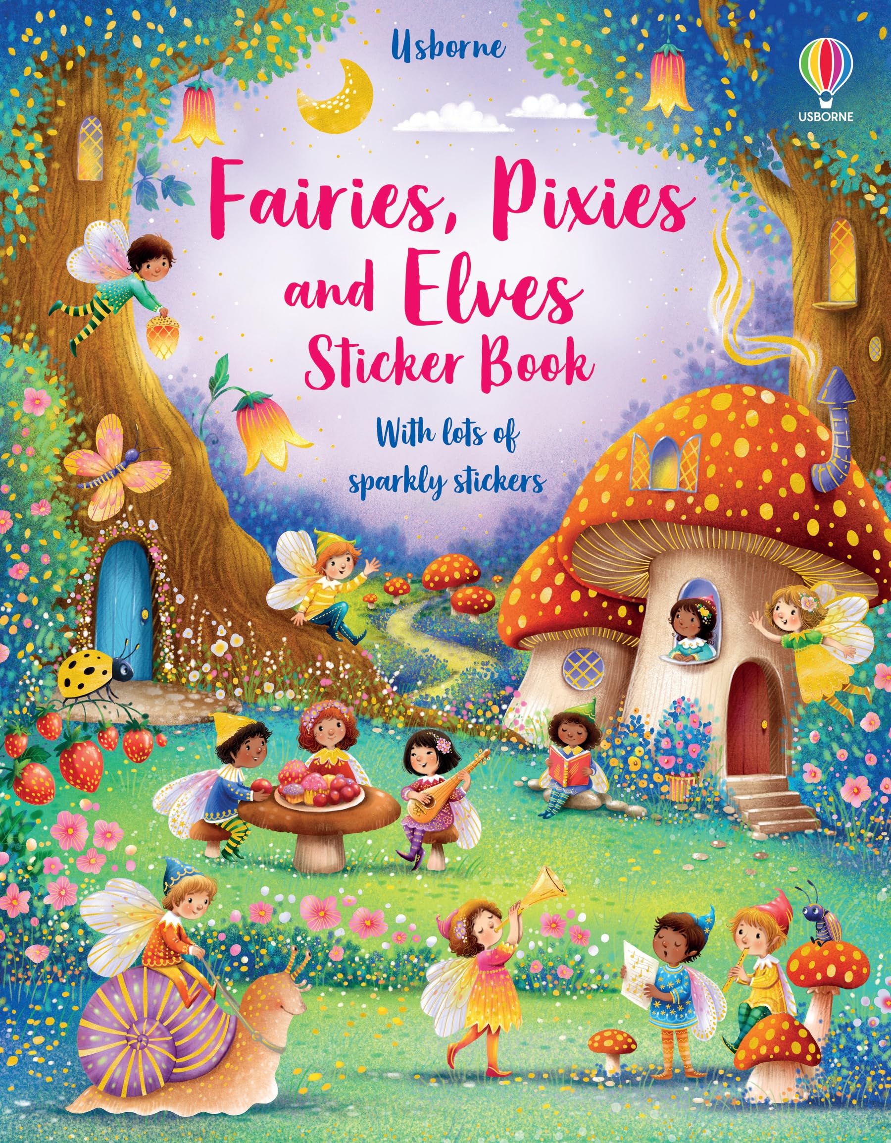 Fairies, Pixies And Elves Sticker Book (Sticker Books),Used