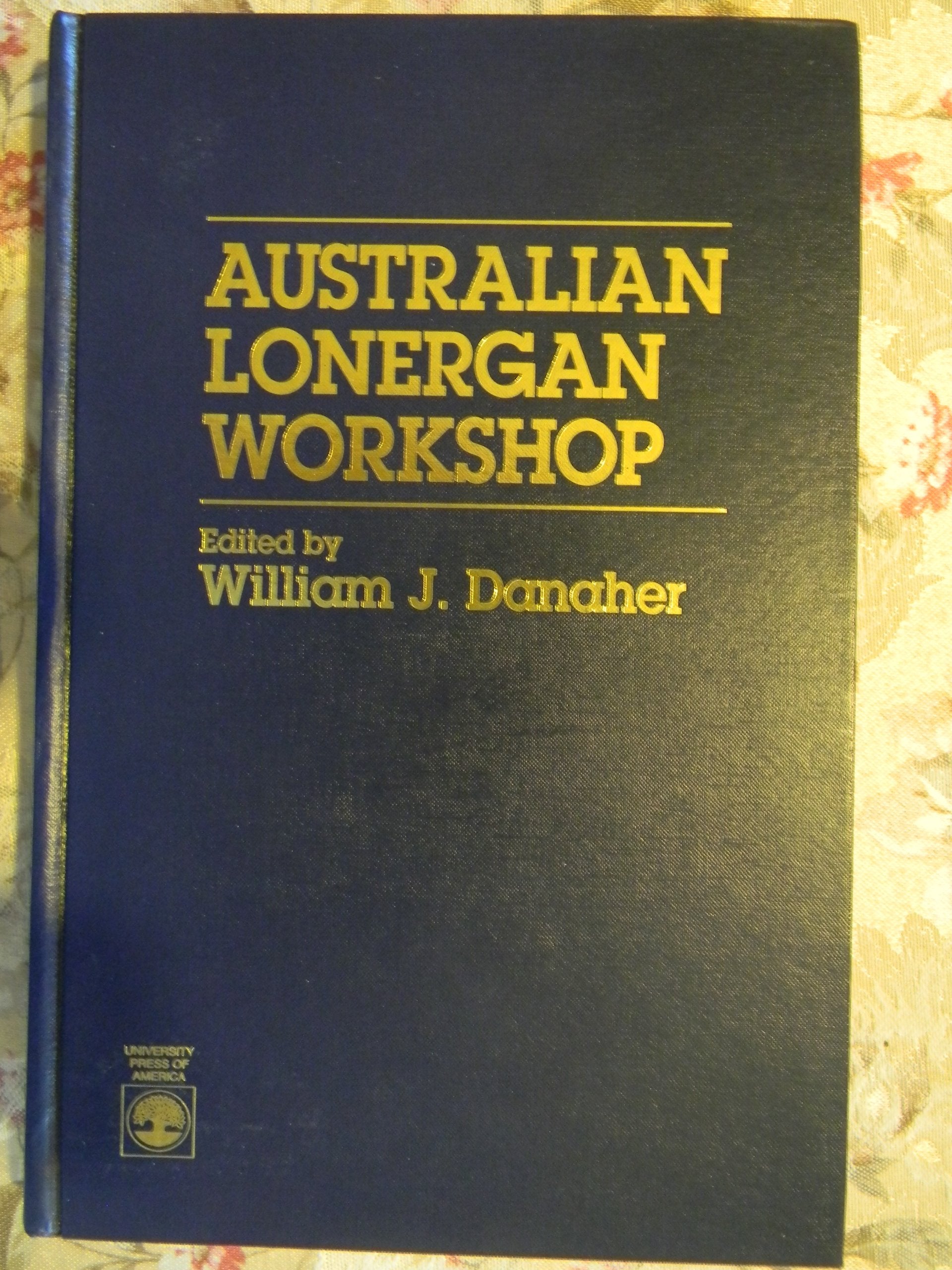 Australian Lonergan Workshop,Used