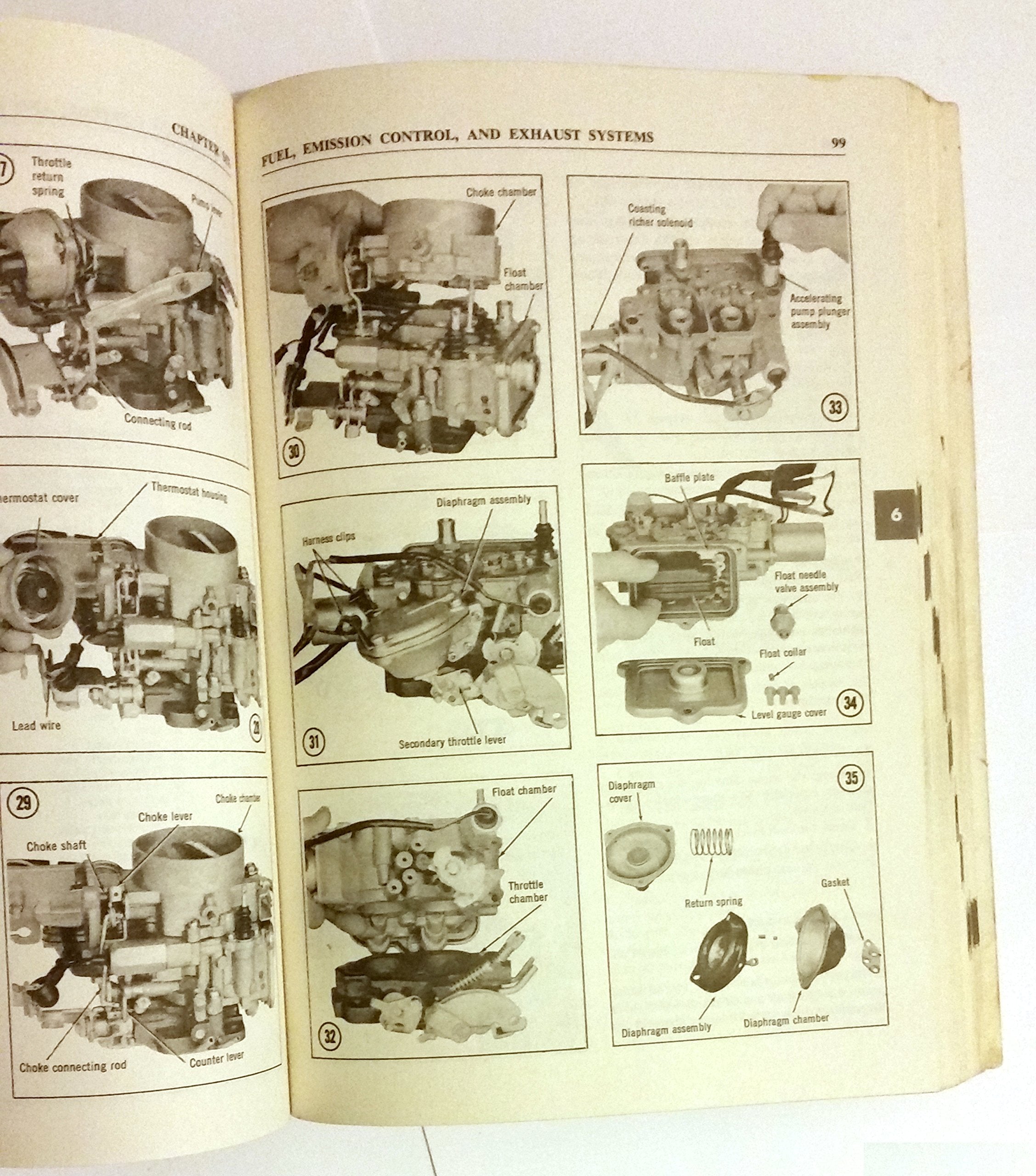 Chevy Luv 2&4Wheel Drive 19721982 Gas and Diesel Shop Manual,Used