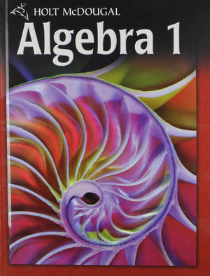 Holt McDougal Algebra 1,New