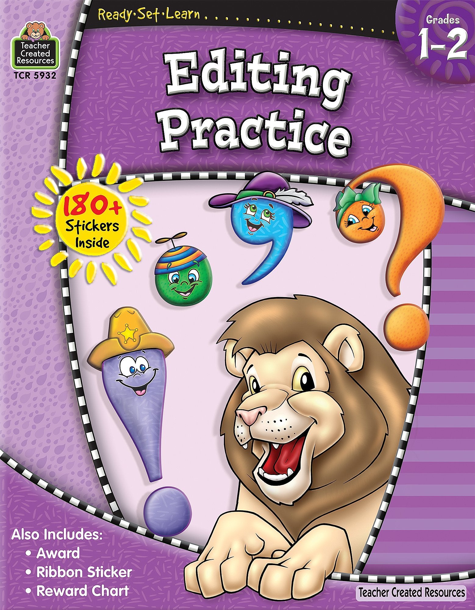 Editing Practice, Grades 12 (Ready Set Learn),Used