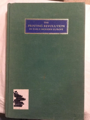 Printing Revolution Early Modern Europe,Used