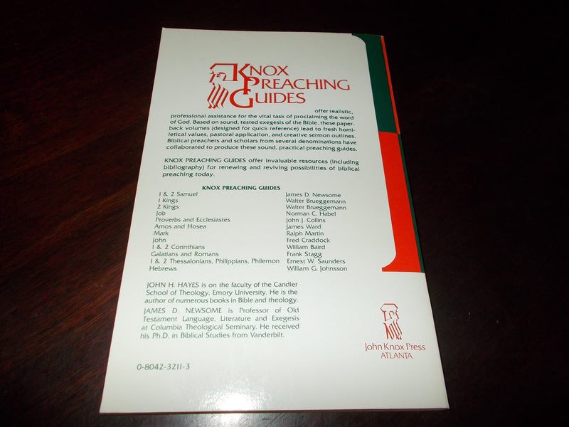 1 Samuel2 Samuel: Knox Preaching Guides,Used