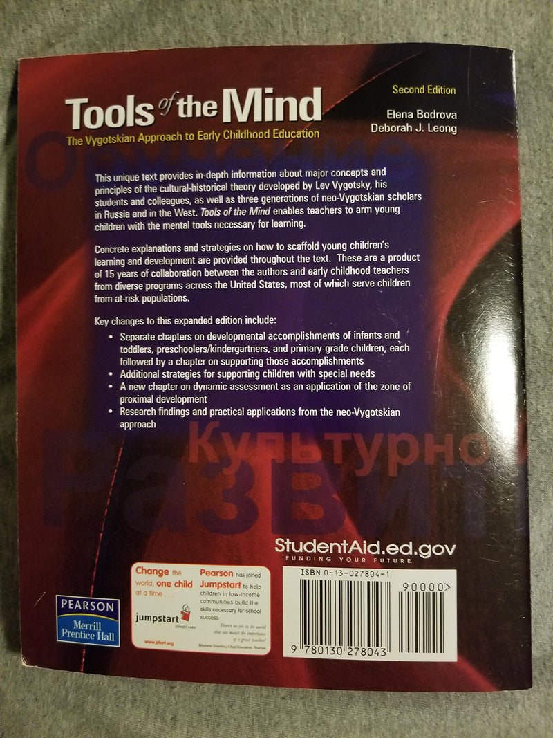 Tools Of The Mind: The Vygotskian Approach To Early Childhood Education (2Nd Edition),New