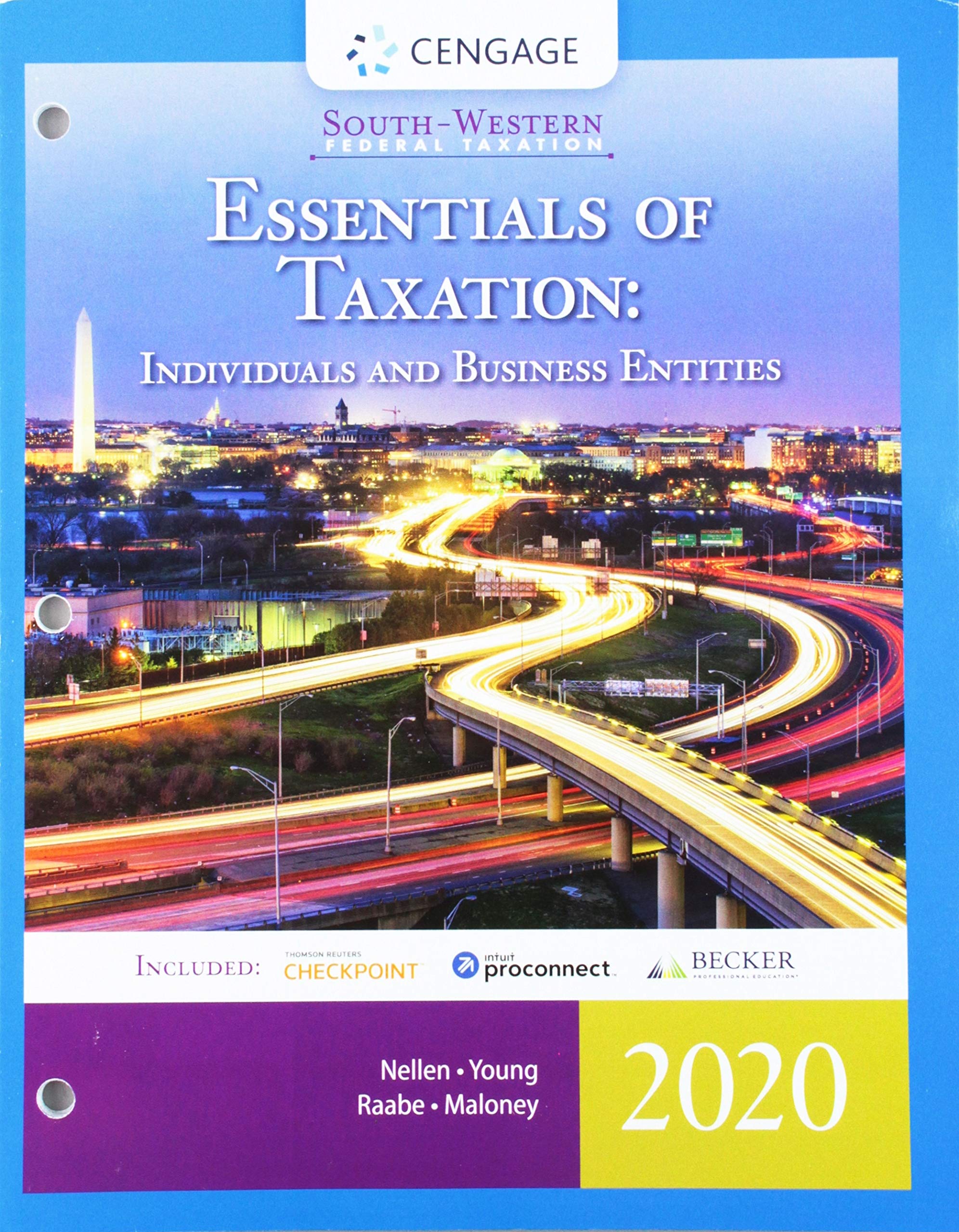 Bundle: SouthWestern Federal Taxation 2020, Looseleaf Version, 23rd + CNOWv2, 1 term Printed Access Card for Nellen/Young/Raab,Used