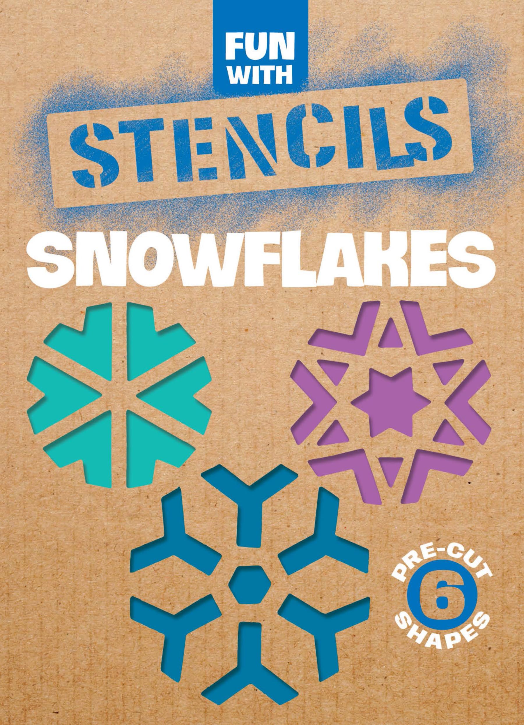 Fun with Stencils: Snowflakes (Dover Little Activity Books: Winter),Used