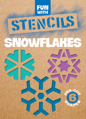Fun with Stencils: Snowflakes (Dover Little Activity Books: Winter),Used