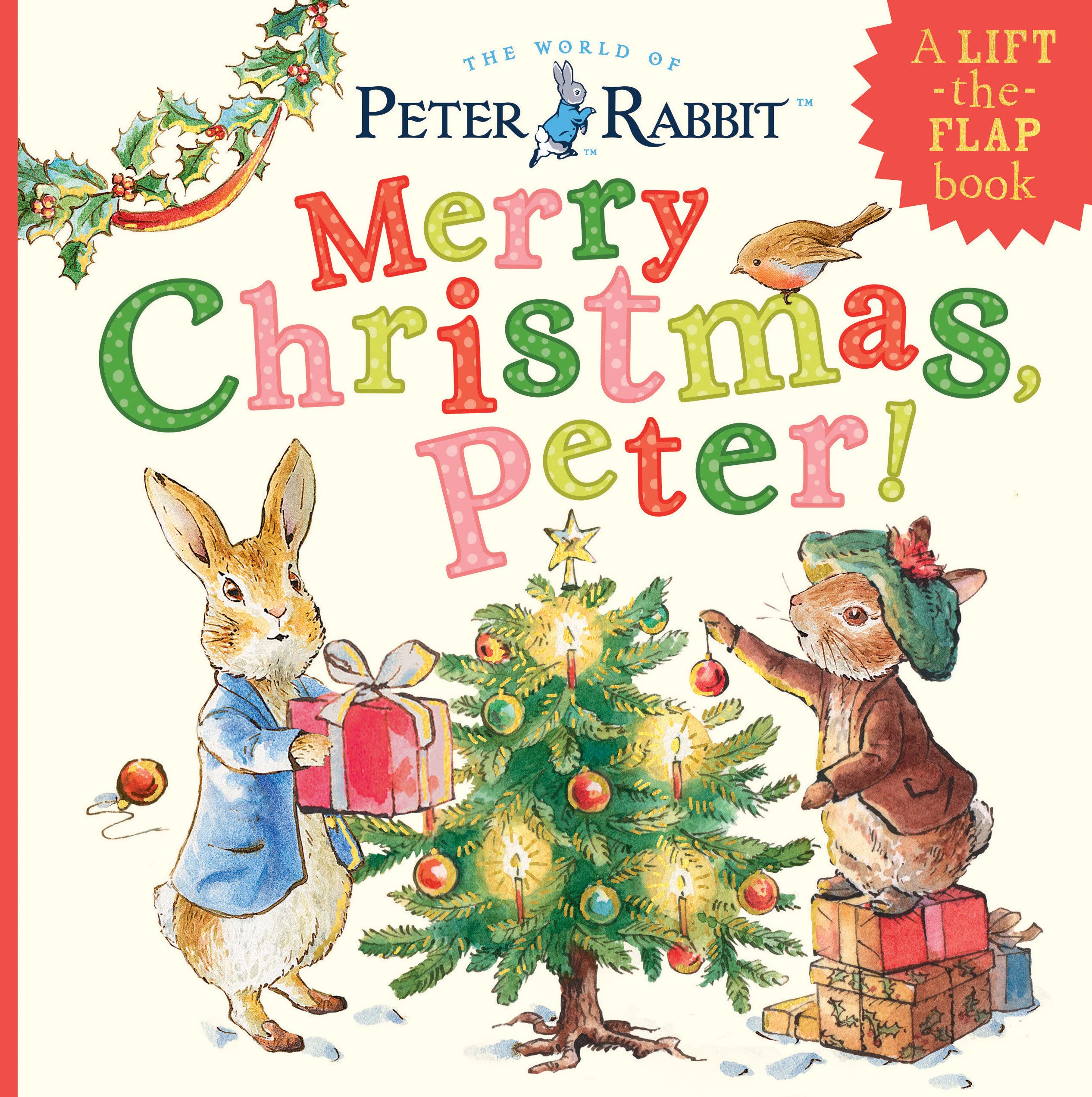 Merry Christmas, Peter!: A Lifttheflap Book (Peter Rabbit),New