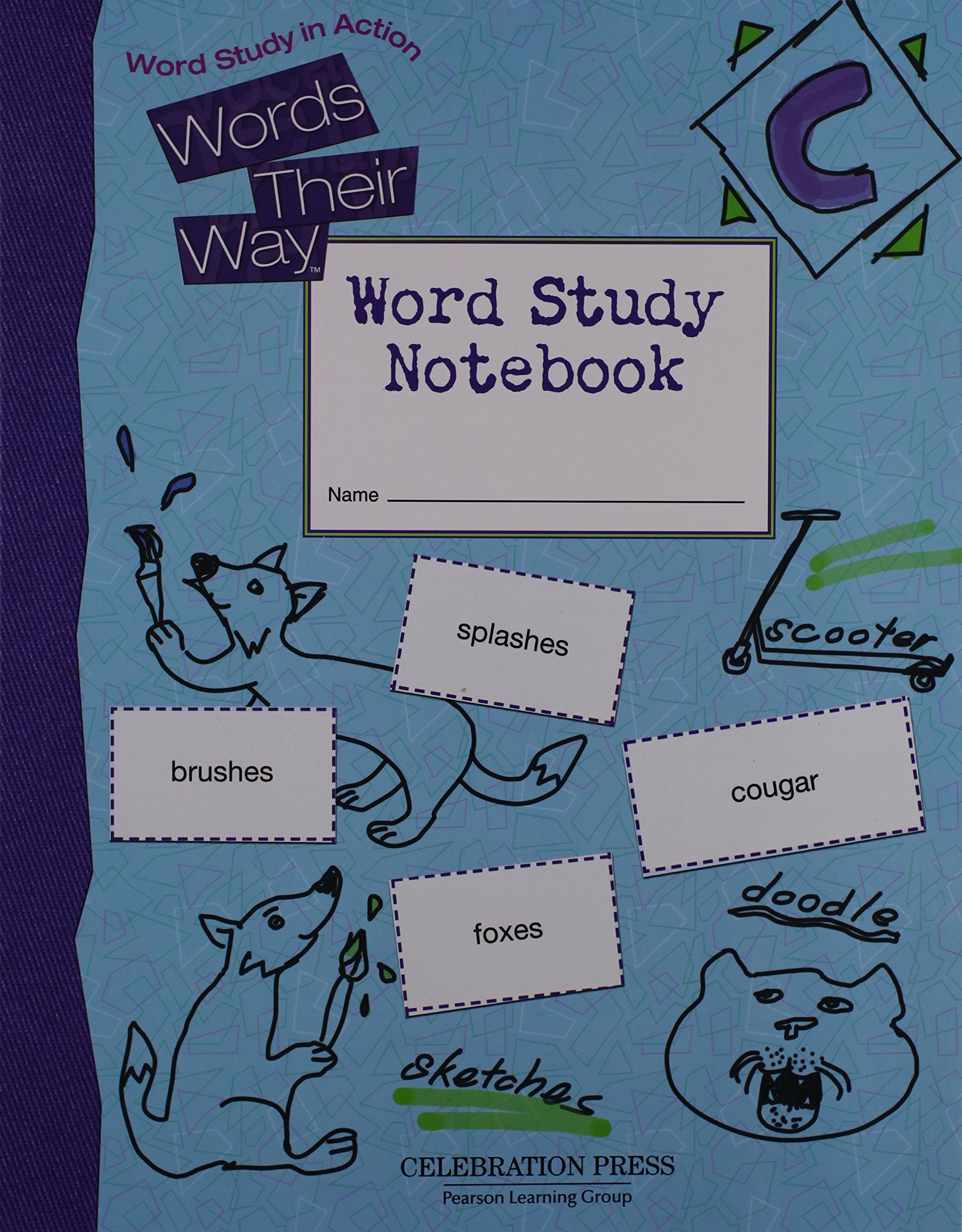 WORDS THEIR WAY LEVEL C STUDENT NOTEBOOK 2005C,Used