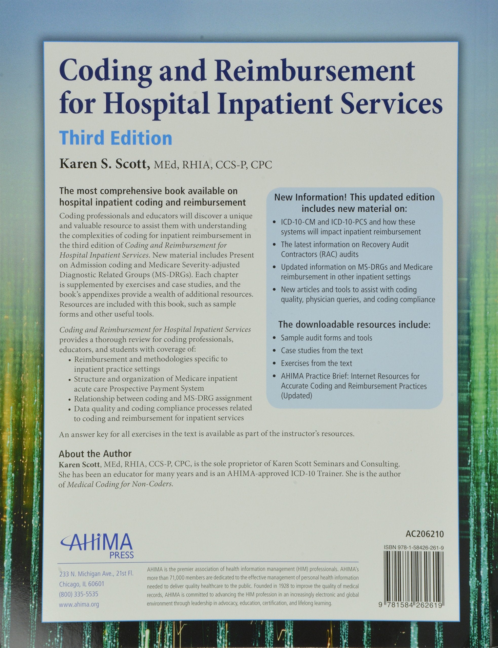 Coding and Reimbursement for Hospital Inpatient Services,Used