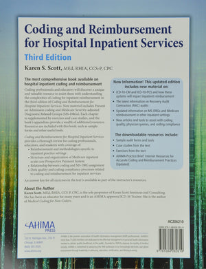 Coding and Reimbursement for Hospital Inpatient Services,Used