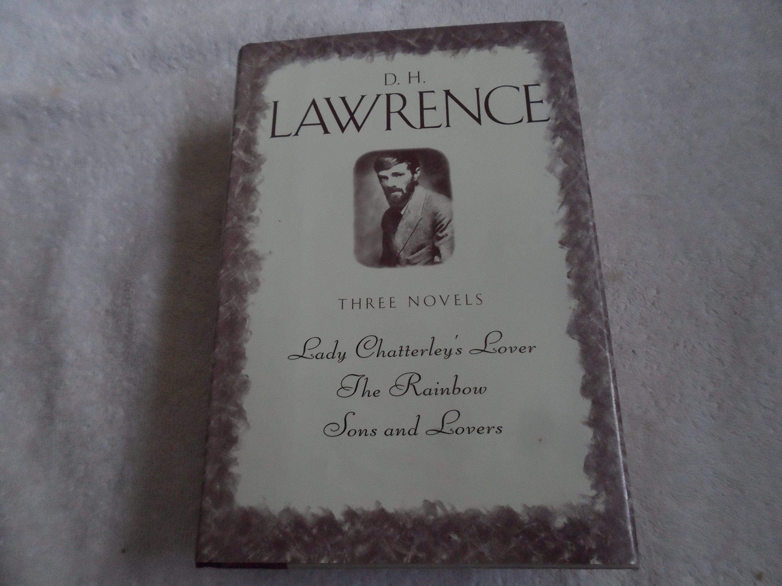 D.H. Lawrence, three complete novels: Lady Chatterley's lover, The Rainbow, Sons and lovers,Used