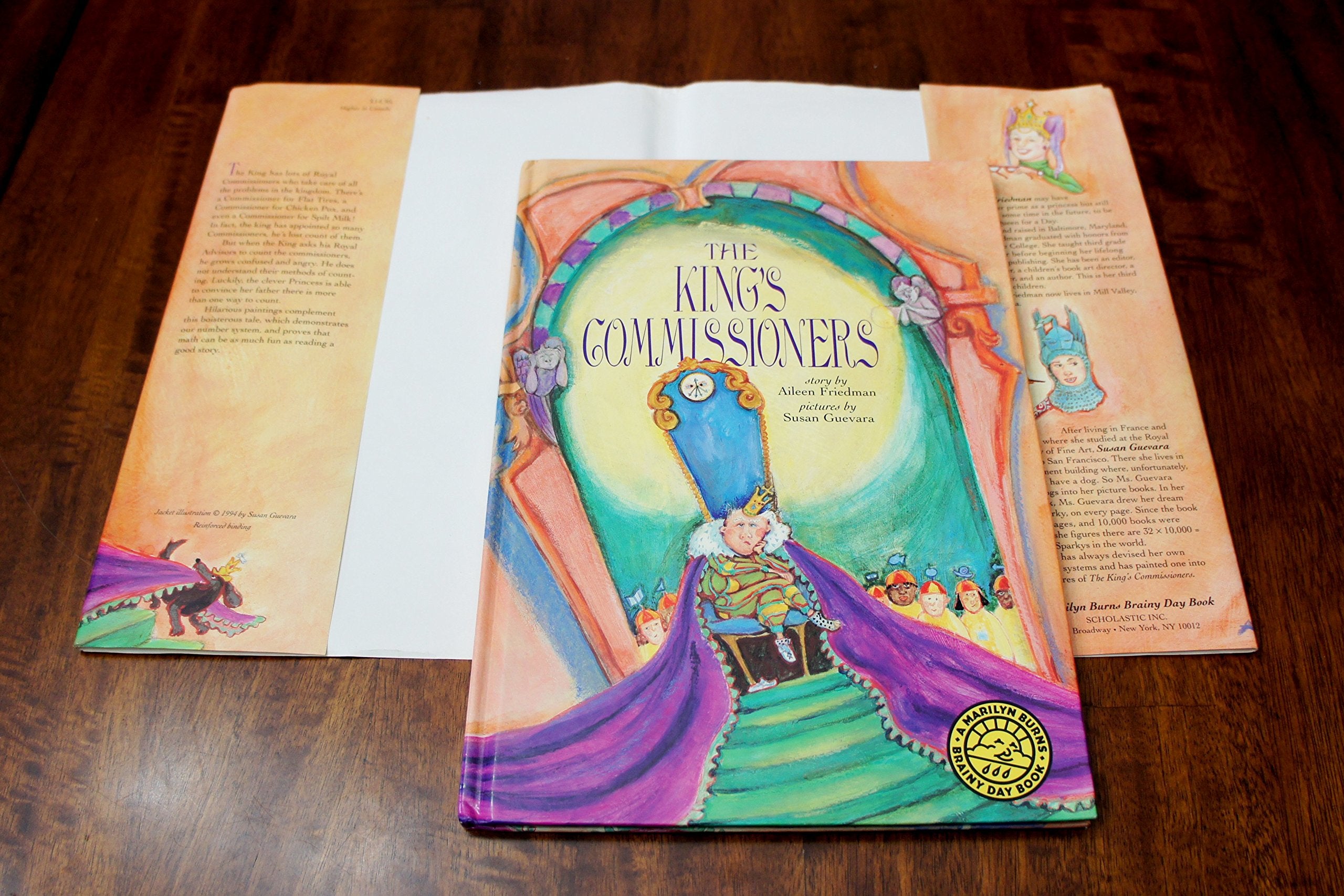 The King'S Commissioners (A Marilyn Burns Brainy Day Book),New