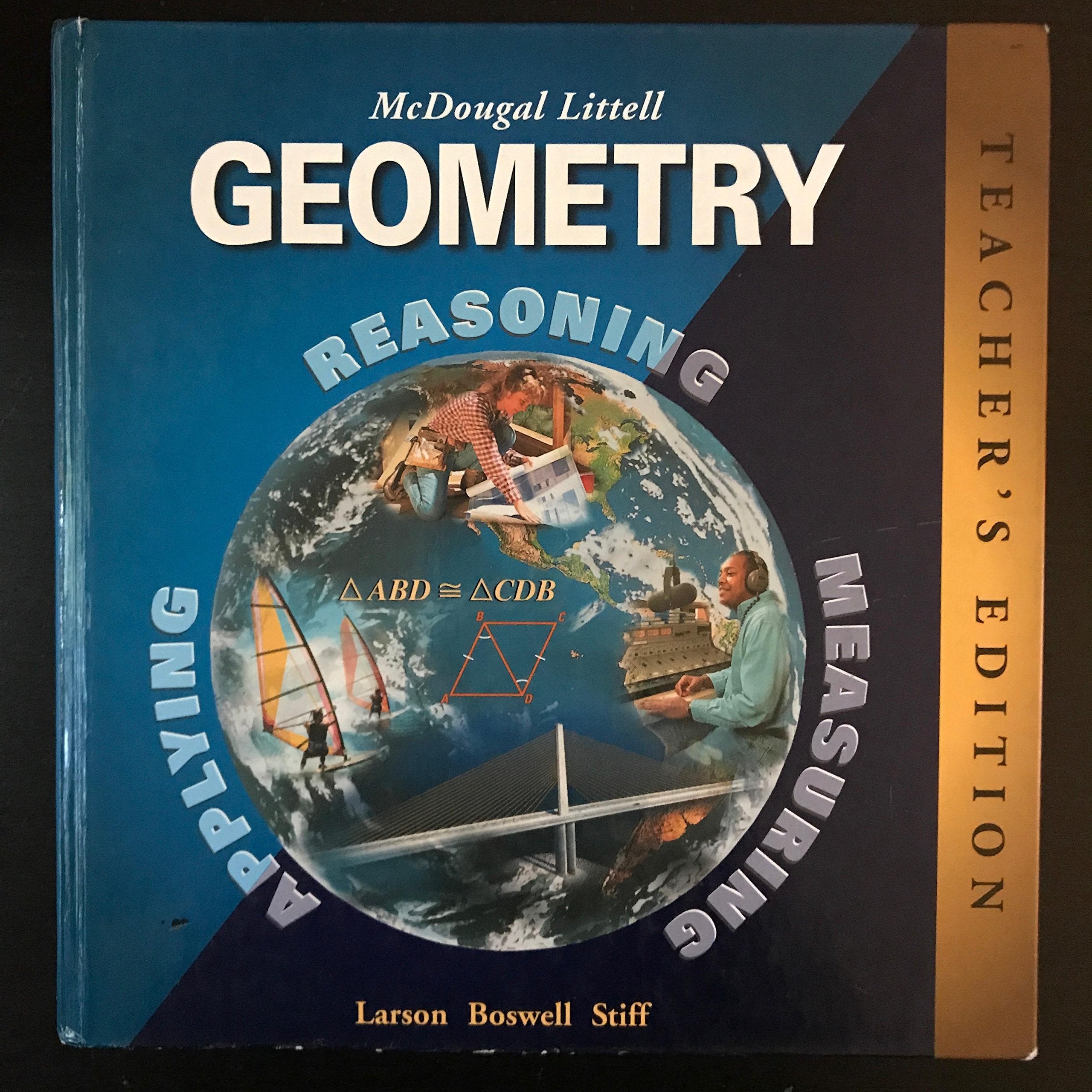 Geometry: Teacher's Edition,Used