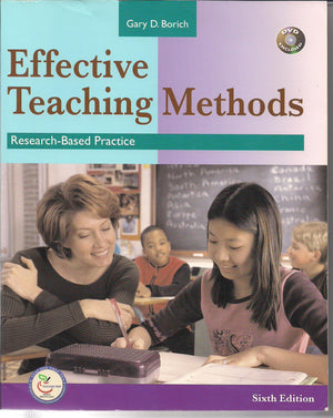 Effective Teaching Methods: Researchbased Practice,New