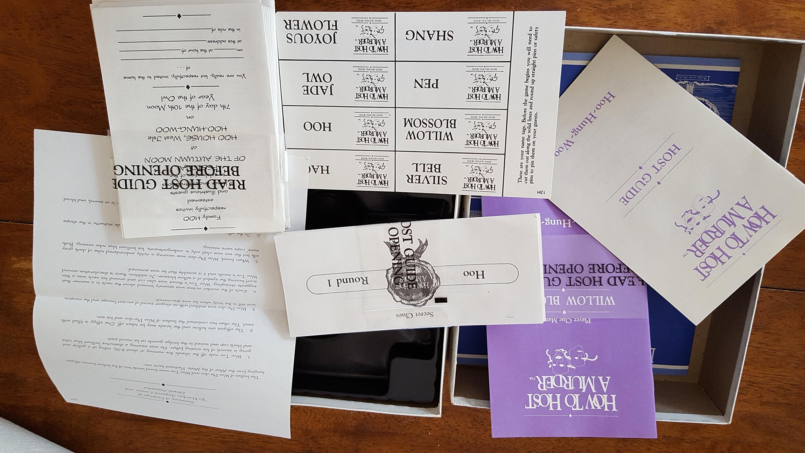 How To Host A Murder: Hoo Hung Woo/Game,Used