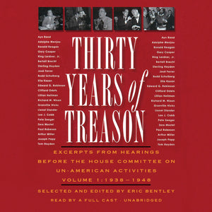 Thirty Years of Treason, VOLUME 1: Excerpts from Hearings before the House Committee on Un  American Activities, 1938  1948,Used