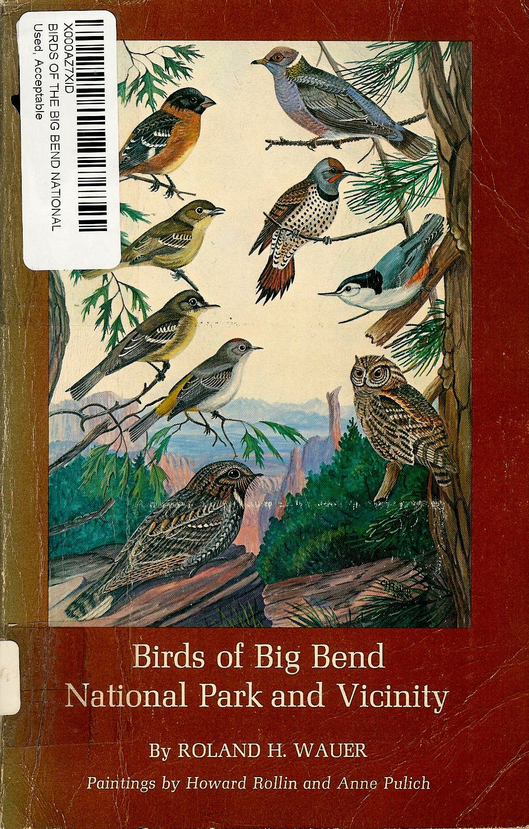 Birds of Big Bend National Park and vicinity,,Used