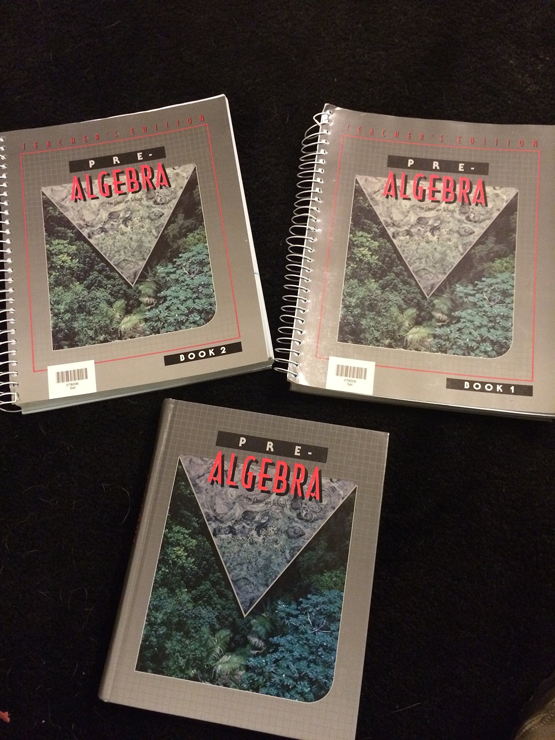 Pre  Algebra: For Christian schools,New