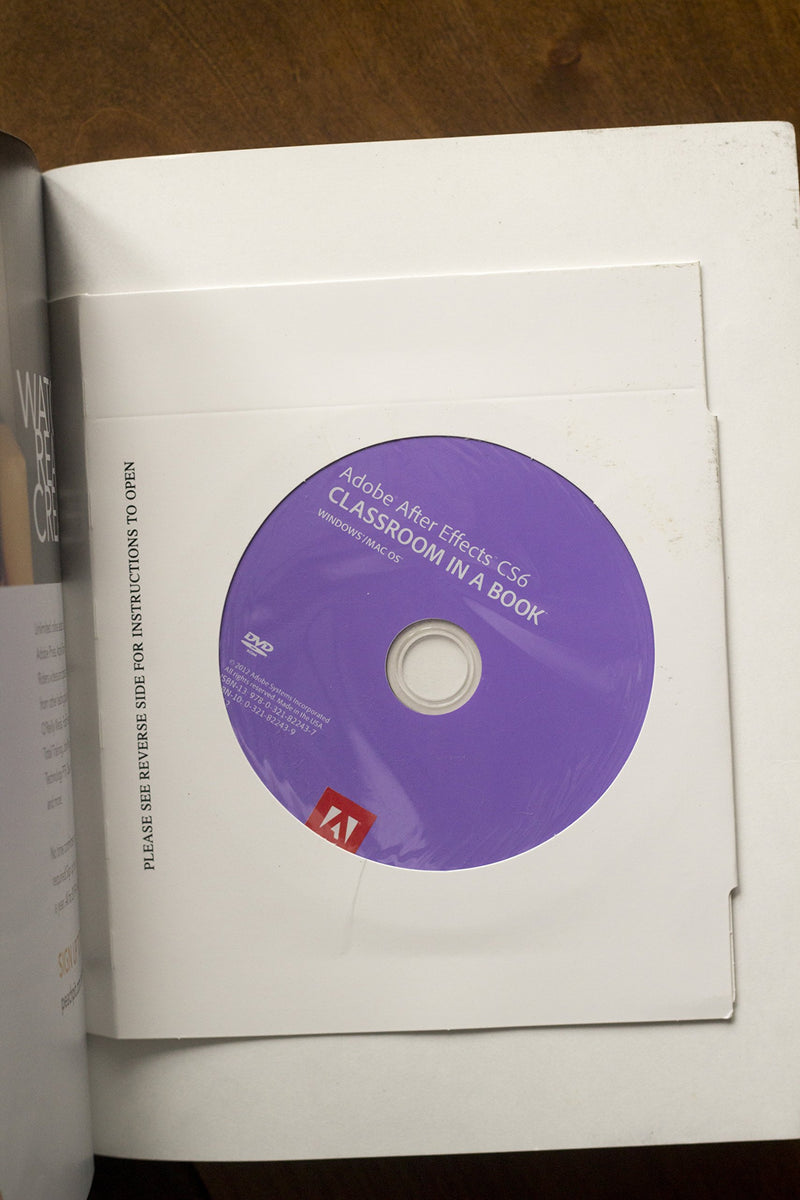 Adobe After Effects Cs6 Classroom In A Book,New
