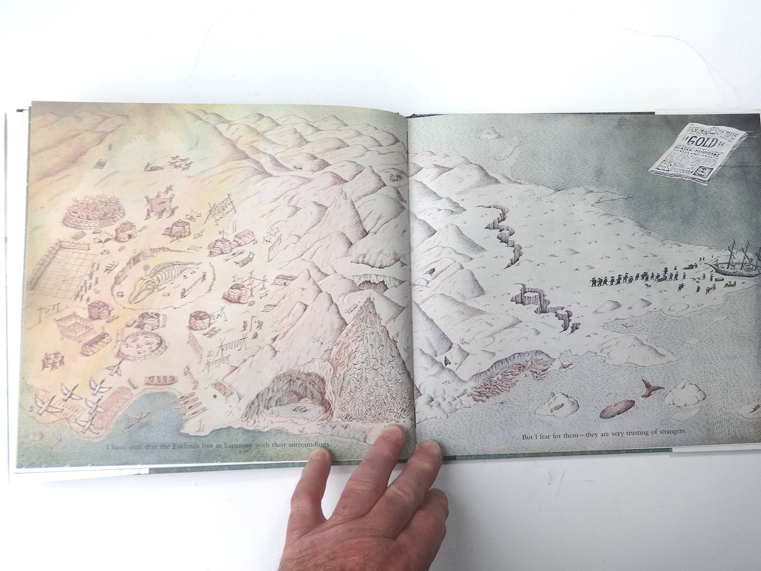 A Small Tall Tale from the Far Far North: (New York Times Best Illustrated Book of the Year, ALA Notable Children's Book; Eskimo,New