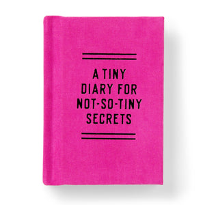 Brass Monkey Not So Tiny Secrets Diary  Tiny Pocket Sized Journal For Recording Deep Dark Secrets And Also Regular Secrets